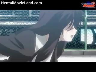 Innocent Anime young damsel Blows Stiff